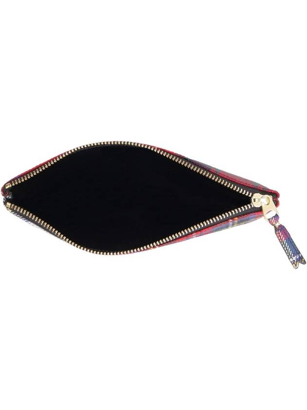 Comme Des Garçons Tartan Motif Flat Clutch - COMME DES GARCONS - BALAAN 4