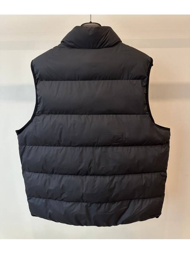 Embroidered Logo Padded Vest Black - NIKE - BALAAN 9