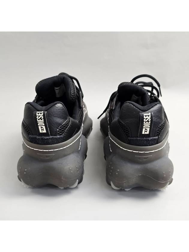 S Prototype P1 Low Top Sneakers Black - DIESEL - BALAAN 4