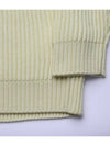 Full Rib Wool Knit Top Cream - STONE ISLAND - BALAAN 6