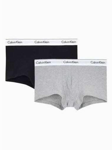 Underwear Men s Modern Cotton Stretch Trunks 2PK NB3985UJH - CALVIN KLEIN - BALAAN 1