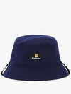 Cotton Reversible Bucket Hat Navy - BARBOUR - BALAAN 5