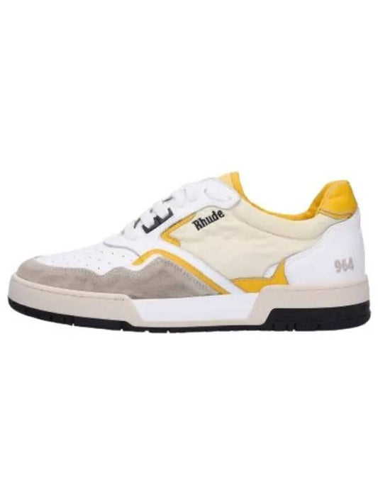 racing sneakers white mustard - RHUDE - BALAAN 1