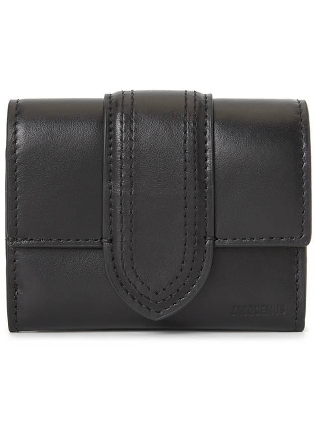 Le Compact Bambino Flap Card Wallet Black - JACQUEMUS - BALAAN 2