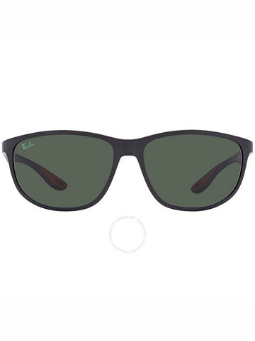 RB4394M SCUDERIA FERRARI COLLECTION Dark Green Pillow Unisex Sunglasses RB4394M F60271 61 - RAY-BAN - BALAAN 1