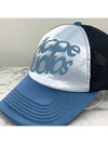 Logo Mesh Bucket Hat Blue - ACNE STUDIOS - BALAAN 7