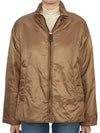 Matisse Padded Zip-Up Jacket Brown - MAX MARA - BALAAN 3