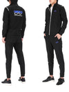 Men's Visibility Regular Fit Tracksuit Black - EMPORIO ARMANI - BALAAN 2