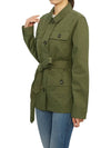 Tilly Belted Military Jacket Green - BARBOUR - BALAAN 8