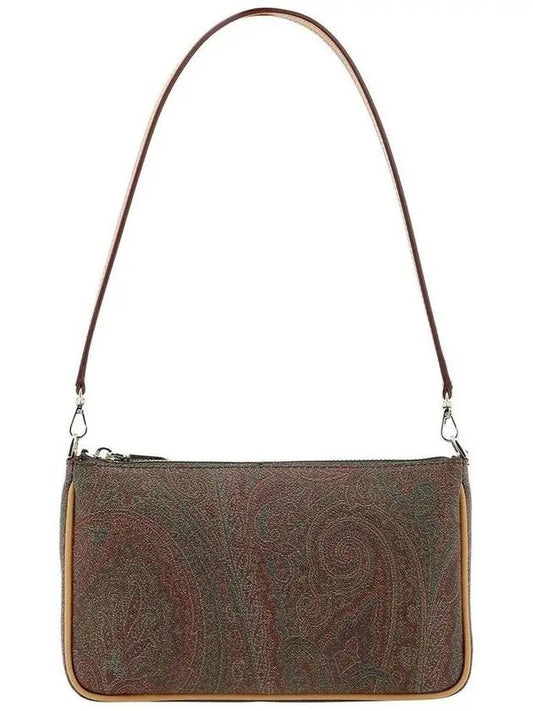 Paisley Logo Shoulder Bag Brown - ETRO - BALAAN 2