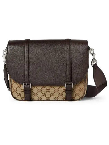 GG Supreme Cross Bag Beige Brown - GUCCI - BALAAN 1