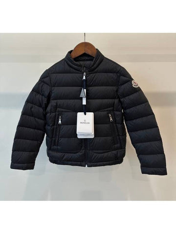 Kids ACORUS Lightweight Padded Jacket Black Boys 8A - MONCLER - BALAAN 1