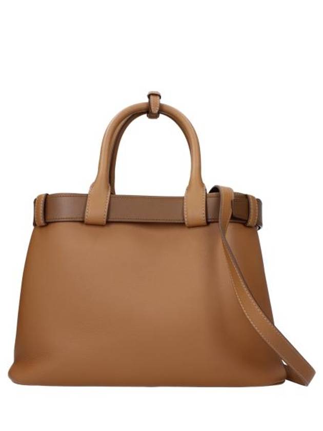 Buckle Medium Tote Bag Brown - PRADA - BALAAN 4