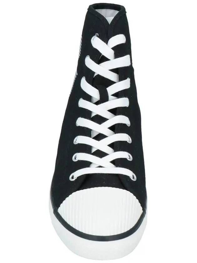 Benkin Logo High Top Sneakers Black - ISABEL MARANT - BALAAN 5