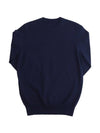 Shadow Project Pocket Crew Neck Knit Top Navy - STONE ISLAND - BALAAN 3