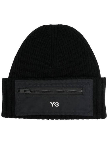 Y-3 Adidas Y-3 Ny Beanie Accessories - ADIDAS - BALAAN 1