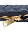 Intrecciato Zipper Around Closure Leather Long Wallet Space - BOTTEGA VENETA - BALAAN 7