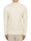 Men's Violet Turtleneck White - RVR LARDINI - BALAAN 1