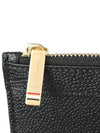 Intarsia Stripe Clutch Bag Black - THOM BROWNE - BALAAN 6