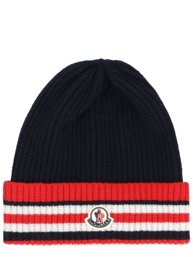 Moncler Wool And Cashmere Hat - MONCLER - BALAAN 1