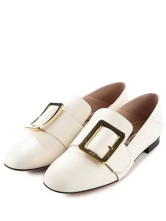 Janelle buckle loafers ivory - BALLY - BALAAN 2