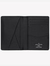 Pocket Organizer Monogram Card Wallet Black - LOUIS VUITTON - BALAAN 4