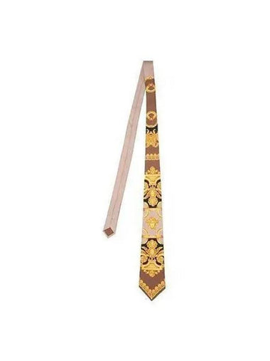 BarLOAKE Lock 660 Silk Tie Gold 1007995 1A05733 - VERSACE - BALAAN 1