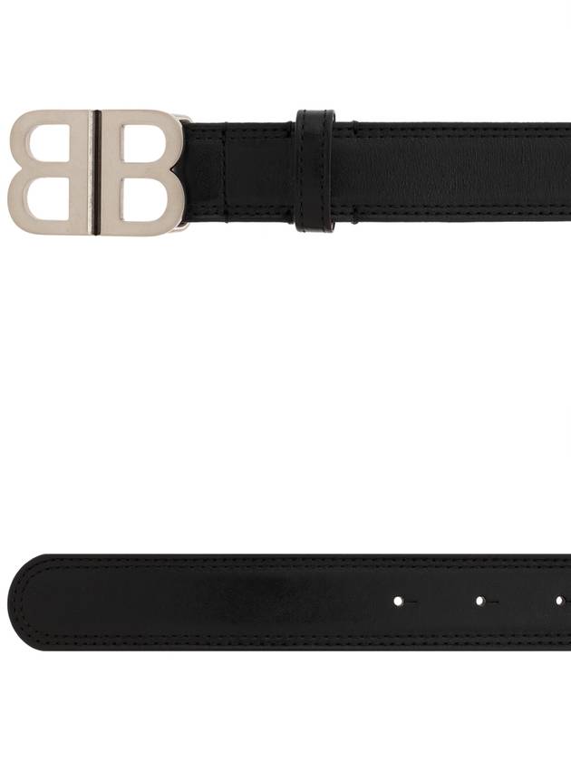 Balenciaga Leather Belt, Women's, Black - BALENCIAGA - BALAAN 4