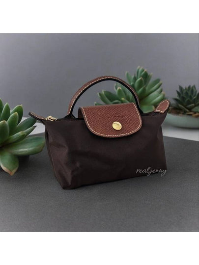 Le Pliage Original Pouch Bag Ebony - LONGCHAMP - BALAAN 2