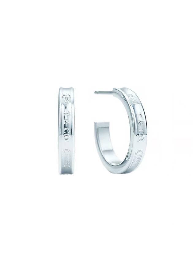 Hoop Earrings Silver - TIFFANY & CO. - BALAAN 1