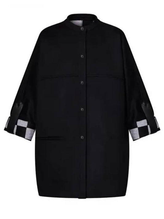 Signature Boxy Button Up Coat 1AGADN - LOUIS VUITTON - BALAAN 1