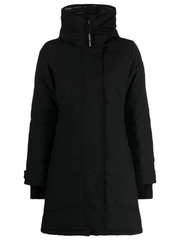 Lorette Hooded Padding Parka Black - CANADA GOOSE - BALAAN 5