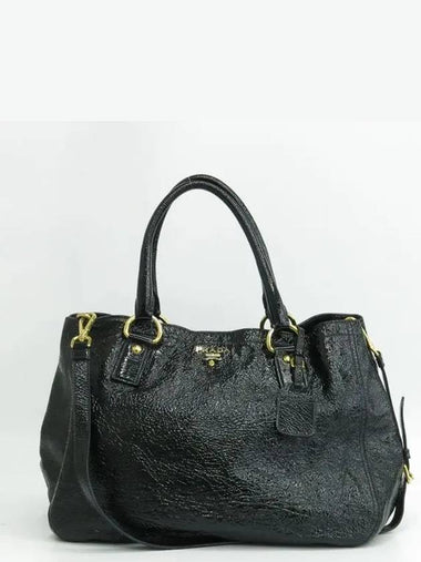 black tote bag - PRADA - BALAAN 1