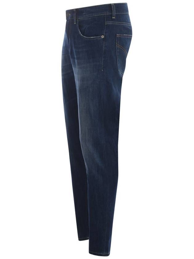 Dondup Men's Jeans dian In Denim Stretch Blu scuro - DONDUP - BALAAN 3