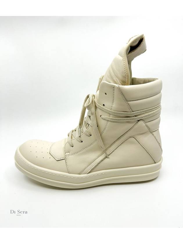 Geobasket High Top Sneakers Milk - RICK OWENS - BALAAN 4