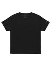 Men's Cotton Short Sleeve T-Shirt Black - CHAMPION - BALAAN 1