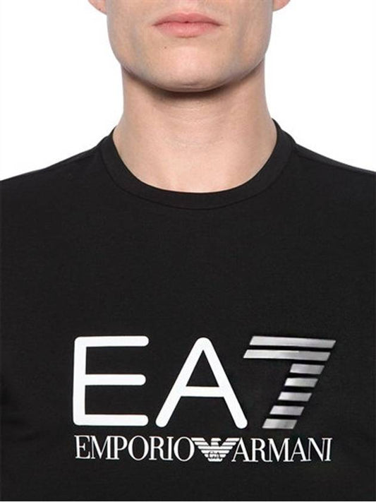 EA7 LOGO COTTON TSHIRT - EMPORIO ARMANI - BALAAN 2