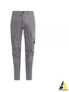 Stretch Satin Cargo Straight Pants Grey - CP COMPANY - BALAAN 2