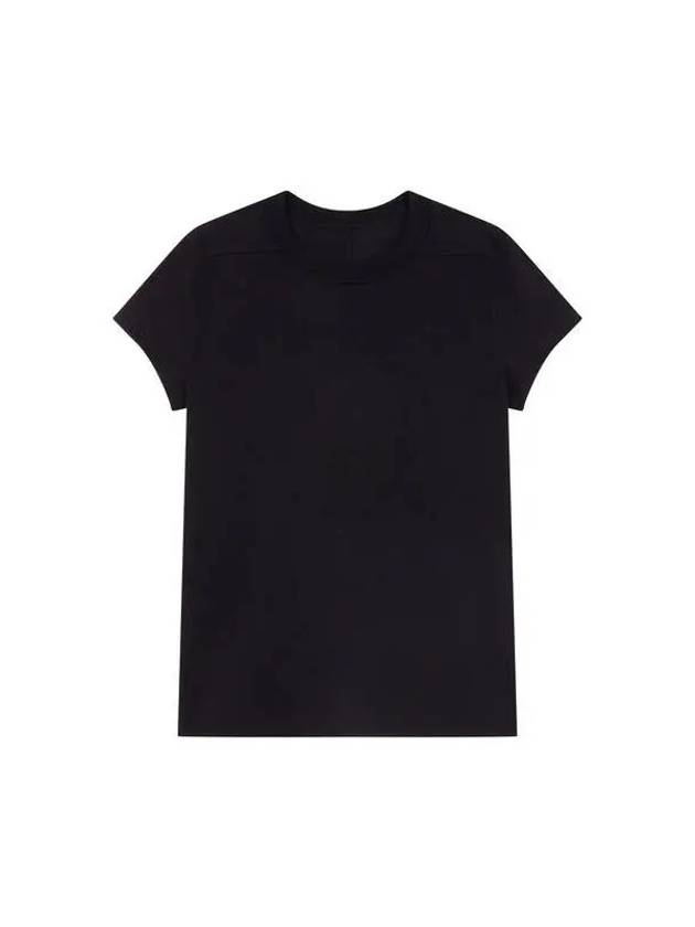 WOMEN Cropped Short Sleeve TShirt Black 271138 - RICK OWENS - BALAAN 1