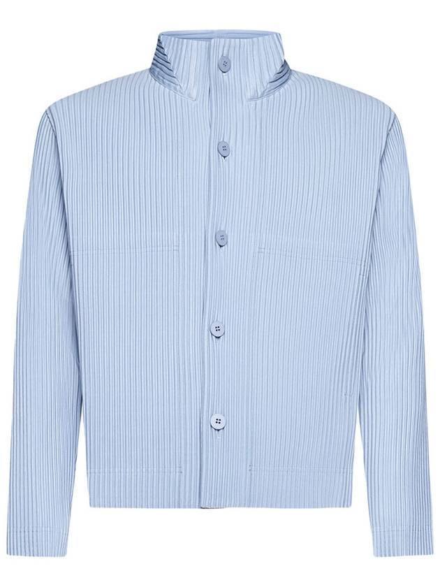 Pleated Jacket Blue - ISSEY MIYAKE - BALAAN 2