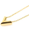 M61083 Gold Chain Essential V Necklace - LOUIS VUITTON - BALAAN 3