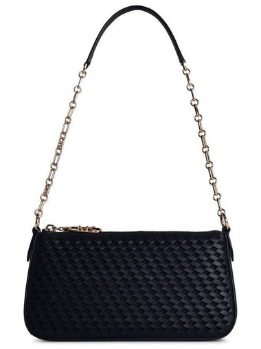 Michael Kors 'Empire' Black Leather Bag - MICHAEL KORS - BALAAN 1