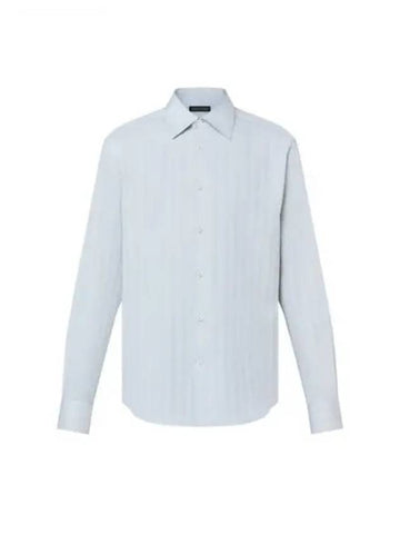 Long sleeved cotton shirt 1AFWHH - LOUIS VUITTON - BALAAN 1