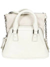 5AC Classic Baby Shoulder Bag Pale White - MAISON MARGIELA - BALAAN 4