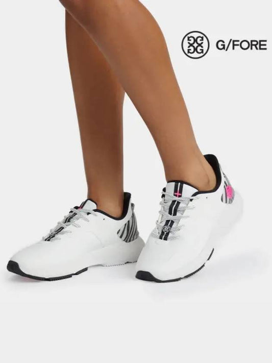 MG4 Perforated Zebra Accent Golf Spikeless Snow - G/FORE - BALAAN 2