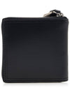 Le Carre Ronde Geometry Christre Bicycle Wallet Black - JACQUEMUS - BALAAN.