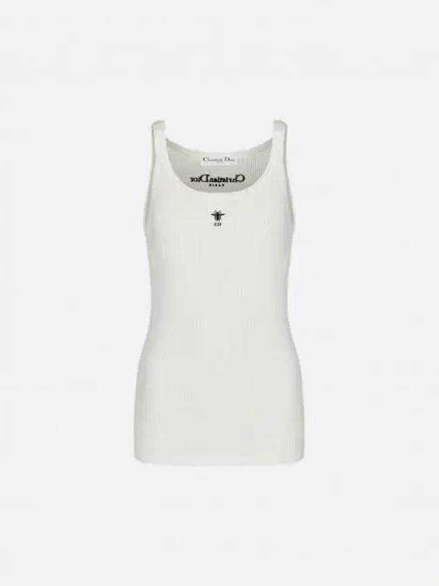 Ribbed tank top 343T50B4086 0200 - DIOR - BALAAN 2