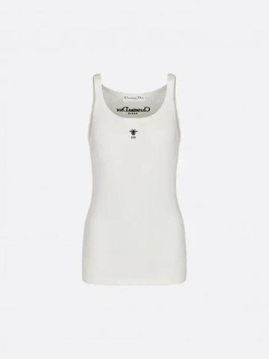 Ribbed tank top 343T50B4086 0200 - DIOR - BALAAN 2