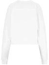 Spray ORB Logo Sweatshirt White - VIVIENNE WESTWOOD - BALAAN 4