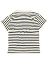 Boatsman short striped sleeve t shirt BMS RCRB - ANDERSEN-ANDERSEN - BALAAN 2